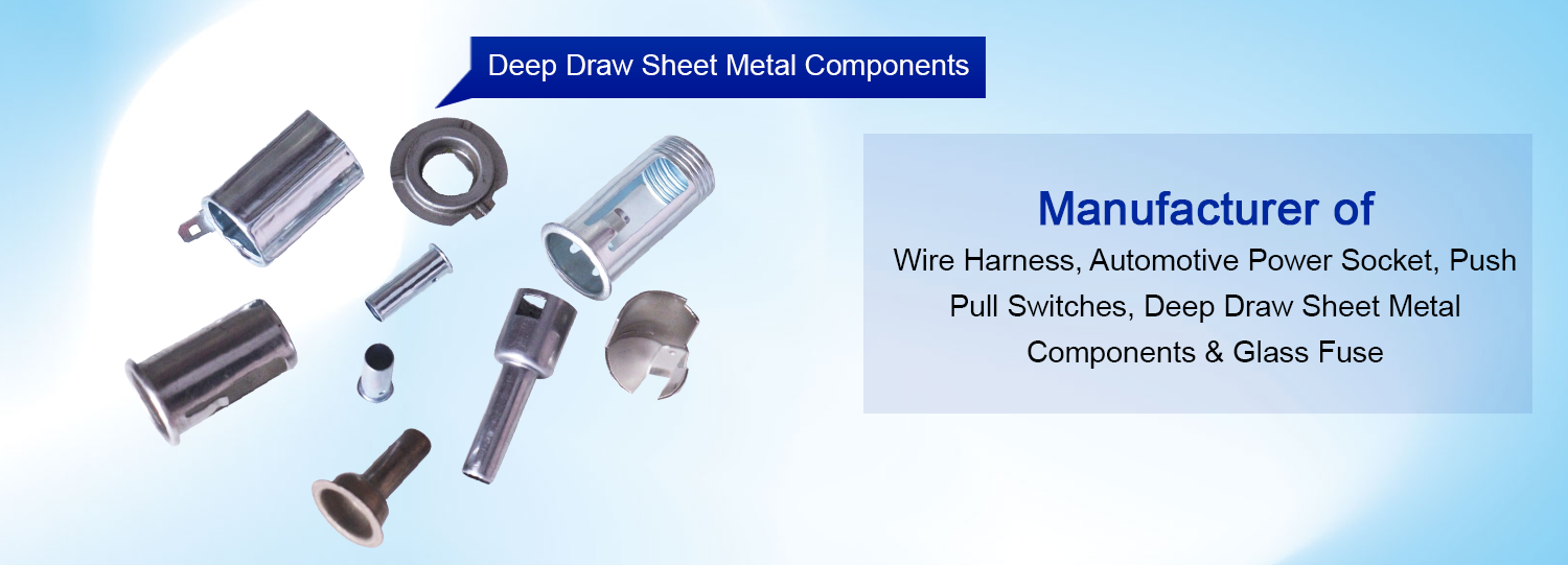 Deep Draw Sheet Metal Components Manufactuter in Delhi, India